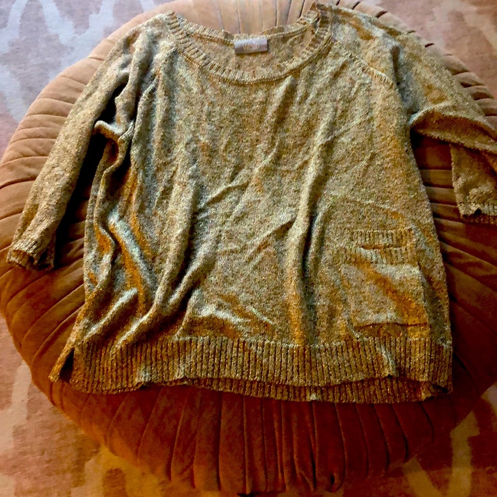 Fun Gold Sweater